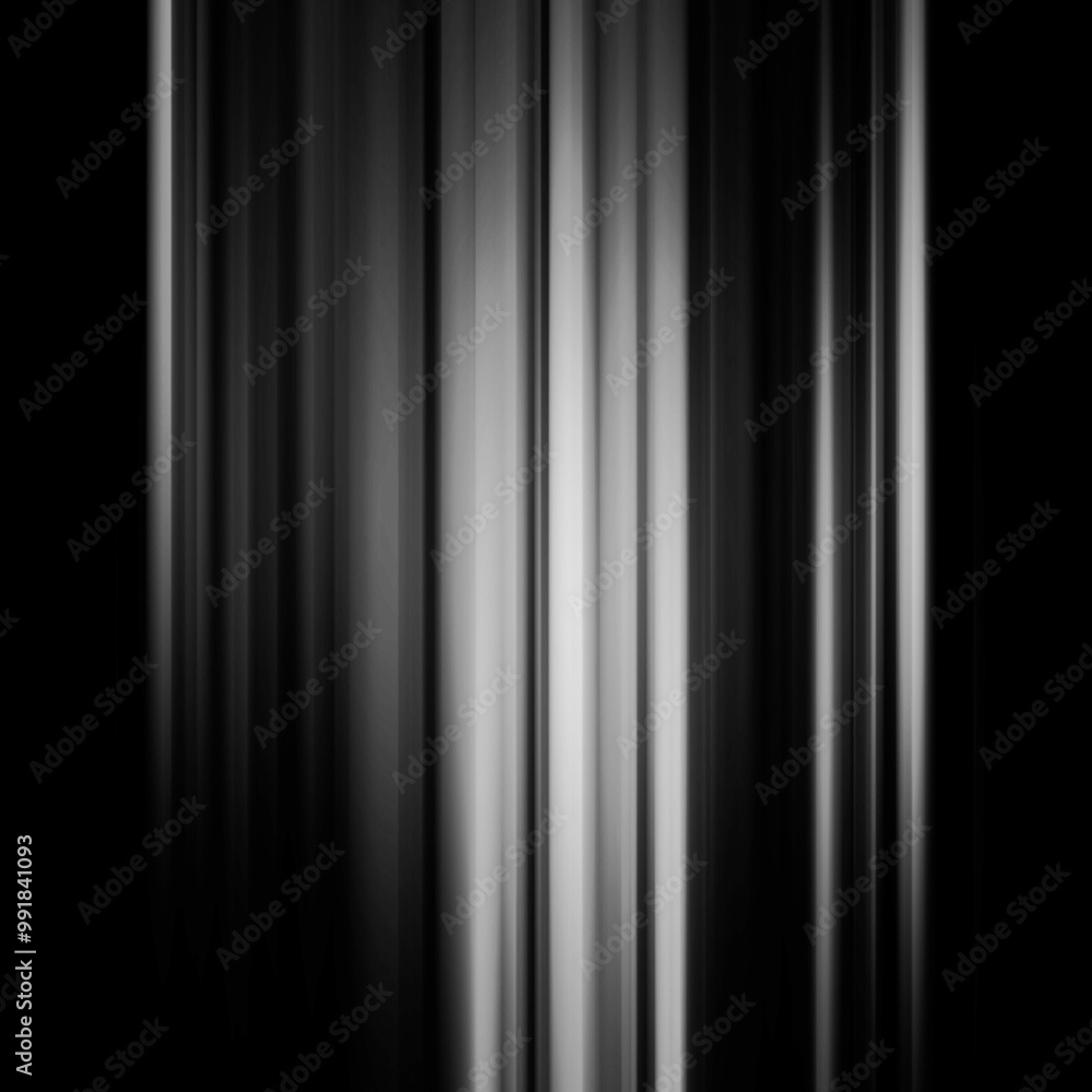 Obraz premium Black and white stripe abstract background. Motion lines effect.