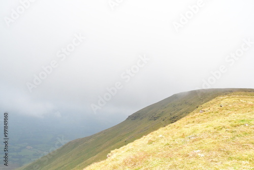 Foggy Galty Mountains, Galtee Mountains, Co. Tipperary, Ireland photo