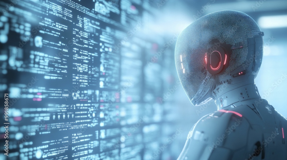 AI-powered cybersecurity, advanced monitoring systems, featured within a corporate setting, dynamic 3D visualization. AI-powered cybersecurity, advanced monitoring systems, featured within a corporate setting, dynamic 3D visualization.
