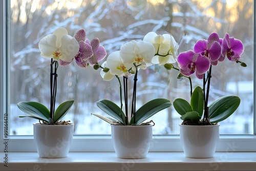 Bringing phalaenopsis orchids home, growing phalaenopsis orchids, flowering houseplant care photo