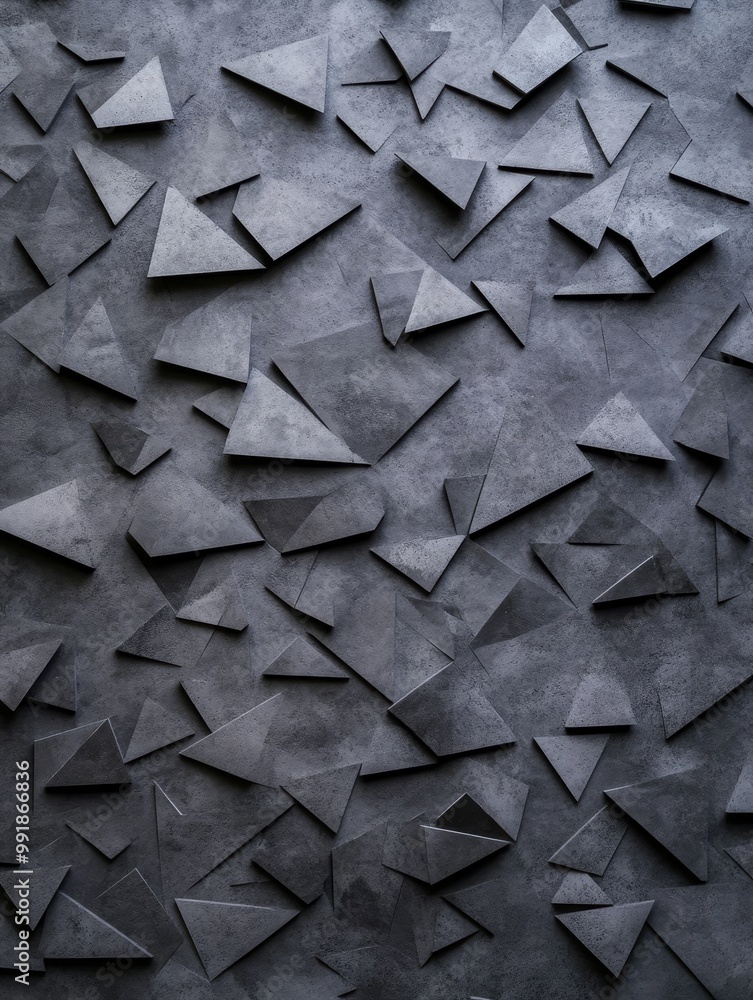 Abstract geometric pattern of diamonds on grey concrete, symbolizing structure, order, modern design, complexity and depth. Abstract geometric pattern of diamonds on grey concrete, symbolizing structure, order, modern design, complexity and depth.