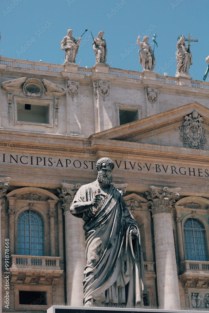 Obraz premium statue of st peter in Vatican