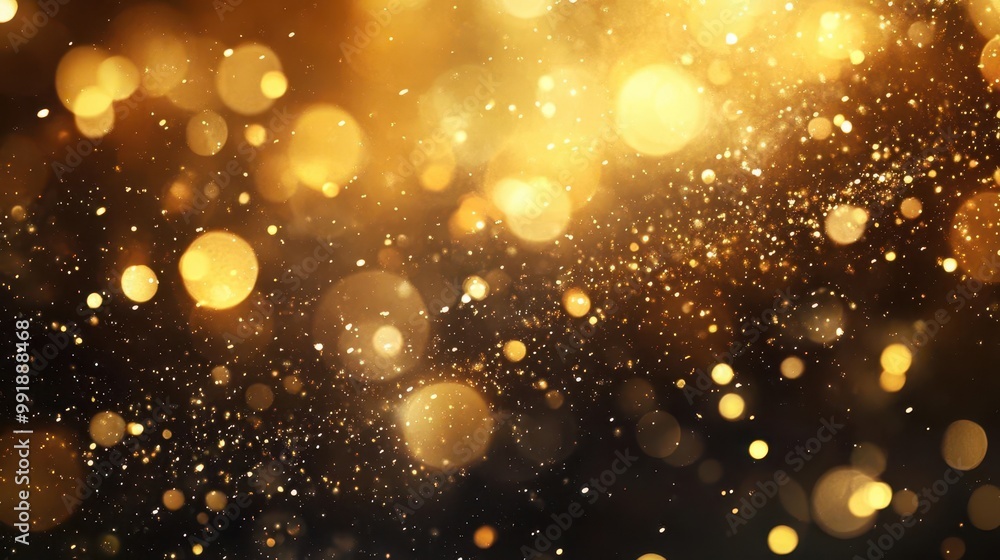 luxurious gold bokeh background with shimmering particles elegant and glamorous backdrop perfect for awards ceremonies or highend events exuding sophistication and celebration luxurious gold bokeh background with shimmering particles elegant and glamorous backdrop perfect for awards ceremonies or highend events exuding sophistication and celebration