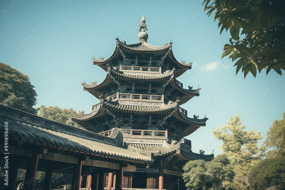 Ancient Pagoda in China: A Glimpse of Traditional Architecture Ancient Pagoda in China: A Glimpse of Traditional Architecture