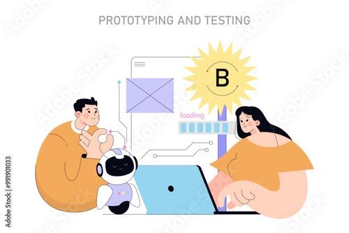 Innovation. Flat Vector Illustration