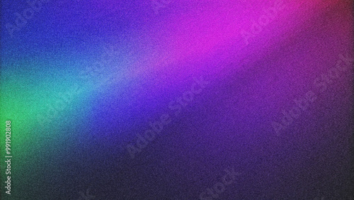 Futuristic Gradient Background Featuring Grainy Noise Texture. Smooth Fluid Shapes and Vibrant Colors for Eye-Catching Poster Designs.