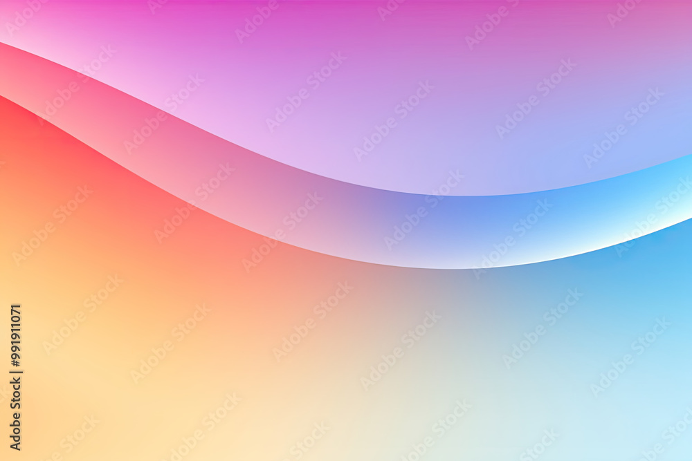 Abstract Colorful Gradient Background with Wave Pattern Abstract Colorful Gradient Background with Wave Pattern