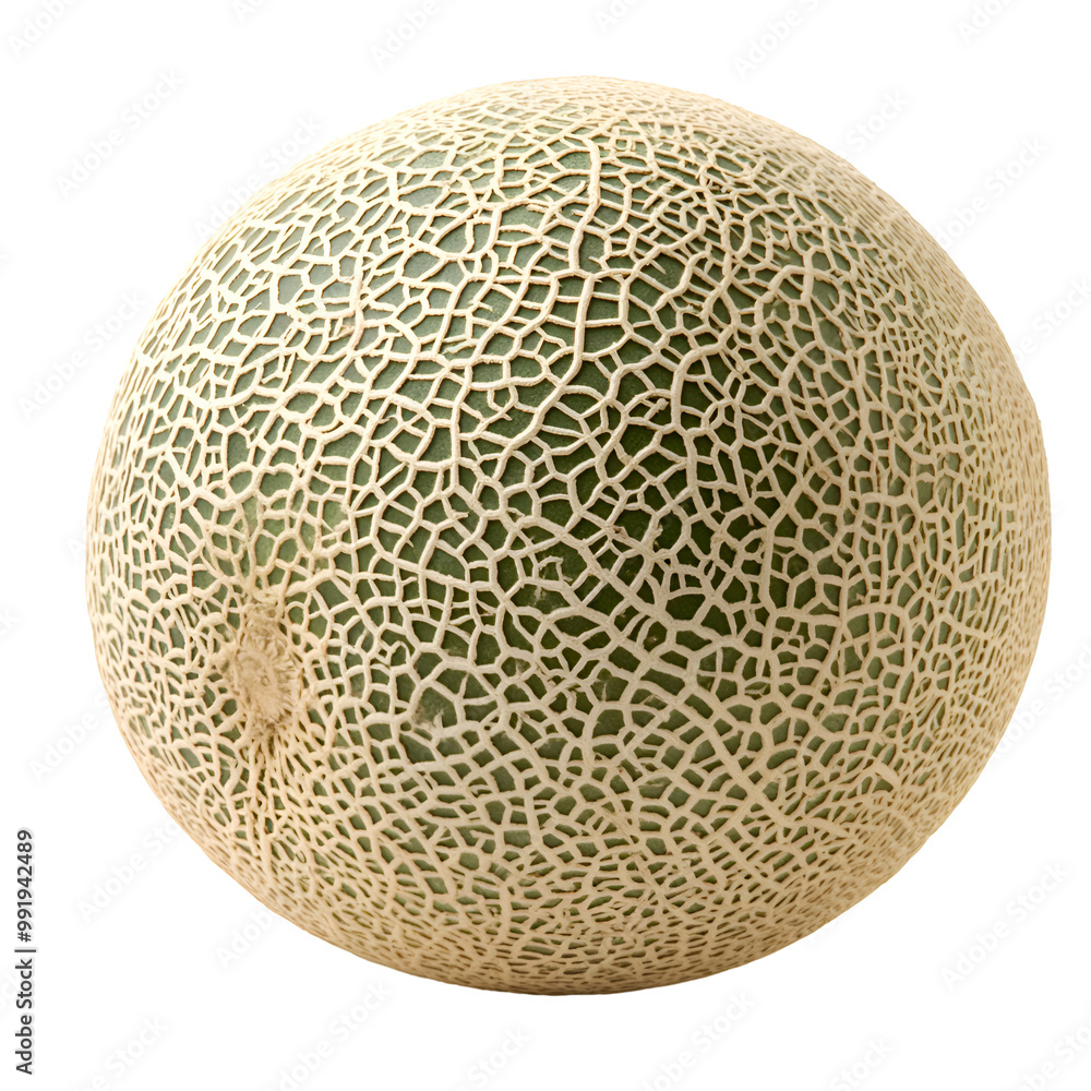 Melons - Cantaloupe. A whole Cantaloupe with a rough, netted skin, isolated on transparent backdrop. Melons - Cantaloupe. A whole Cantaloupe with a rough, netted skin, isolated on transparent backdrop.