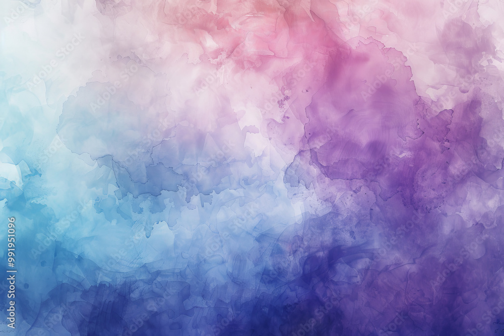 A painting of a sky with blue and purple colors A painting of a sky with blue and purple colors