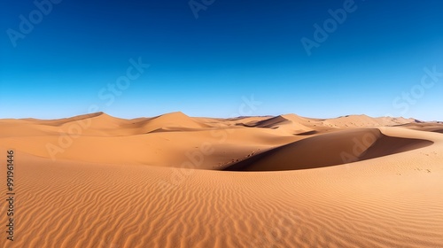 Idyllic desert scene reflecting the beauty of Morocco image