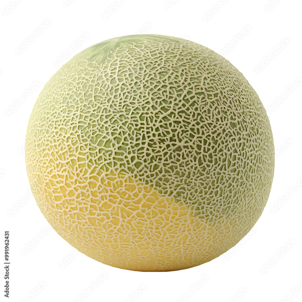 Melons - Valencia Melon. A whole Valencia Melon with a smooth, yellow-green skin, isolated on transparent backdrop. Melons - Valencia Melon. A whole Valencia Melon with a smooth, yellow-green skin, isolated on transparent backdrop.