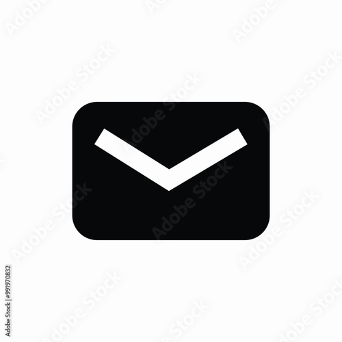 mail letter icon sign vector
