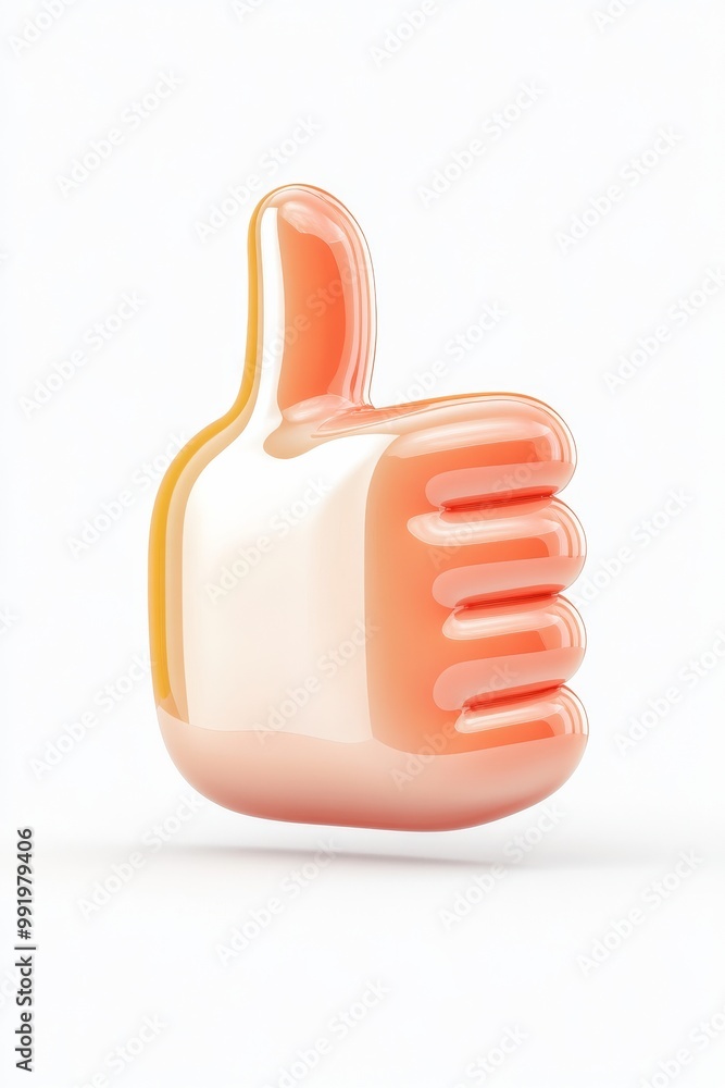 The Glossy Thumbs Up Emoji is an excellent representation for conveying Positive Feedback to others The Glossy Thumbs Up Emoji is an excellent representation for conveying Positive Feedback to others