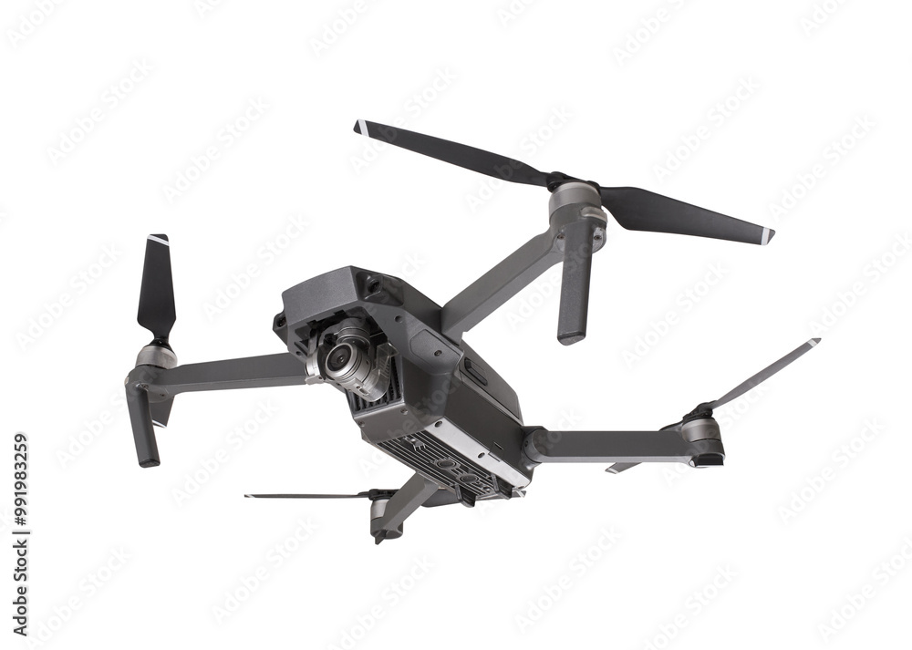 Drone isolated on a white Drone isolated on a white