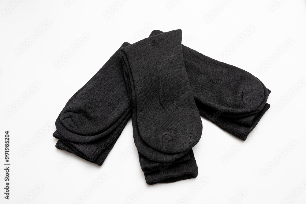 socks on a white isolated background volumetric socks on a transparent mannequin socks on a white isolated background volumetric socks on a transparent mannequin