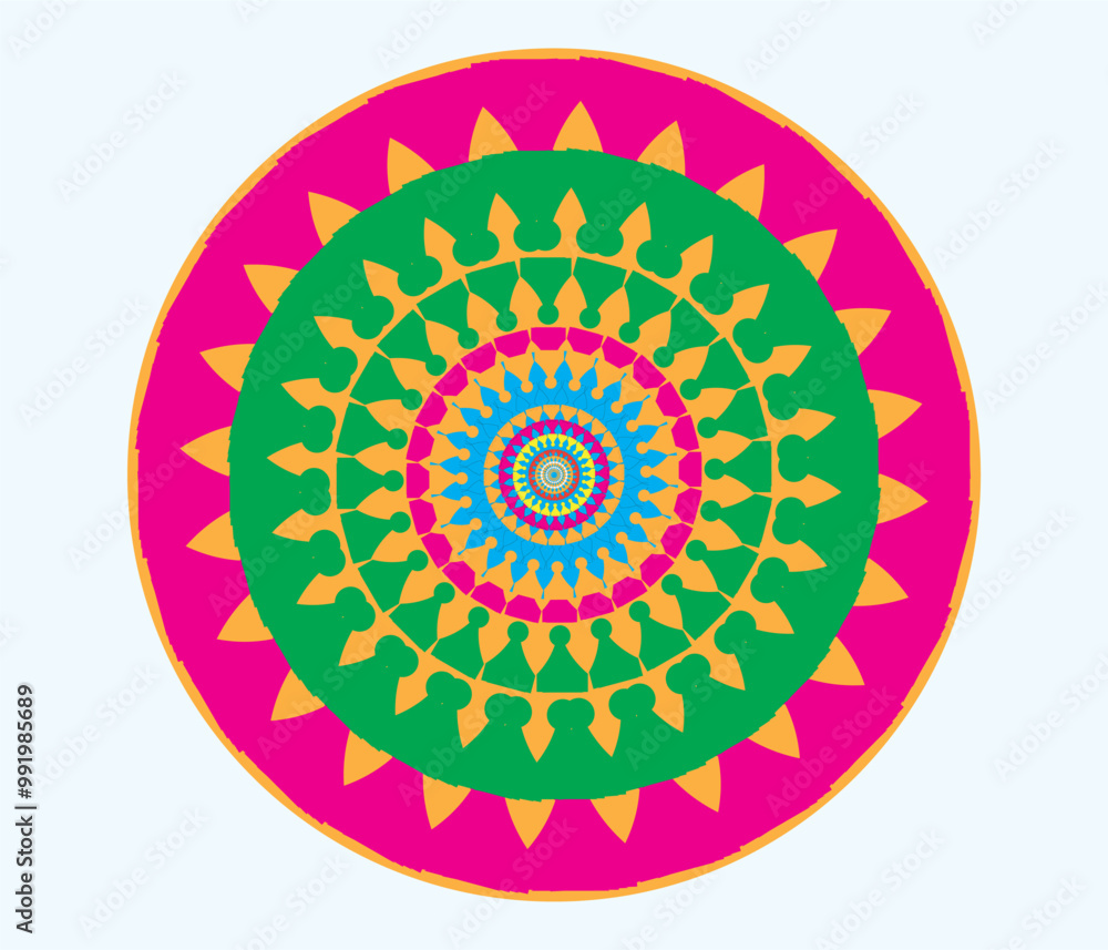 Pattern mandala background design Pattern mandala background design