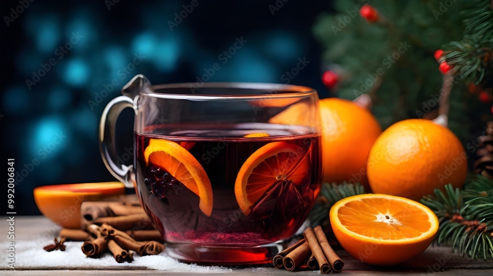 mulled wine with spices mulled wine with spices