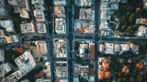 Aerial view of south Tel Aviv