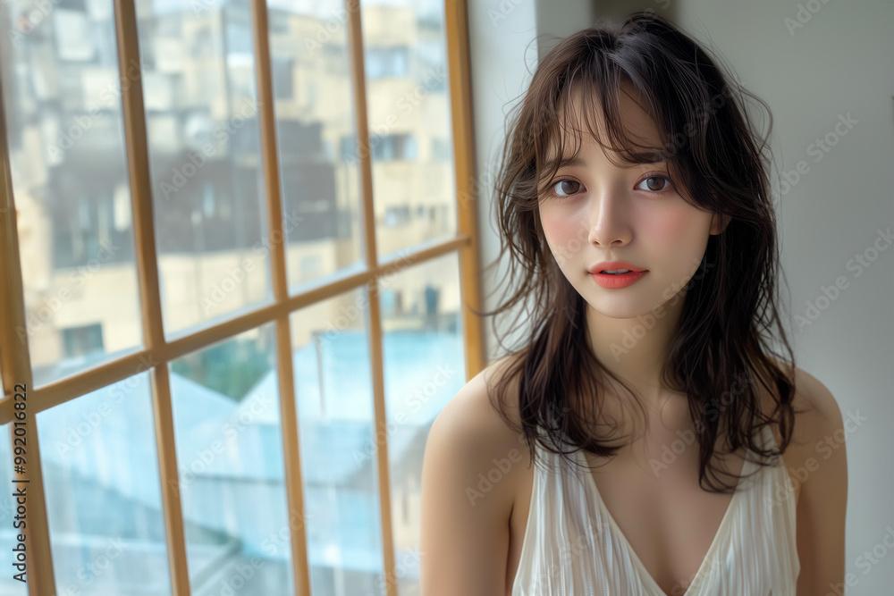 大人女子向け清楚系ミディアムヘア 大人女子向け清楚系ミディアムヘア