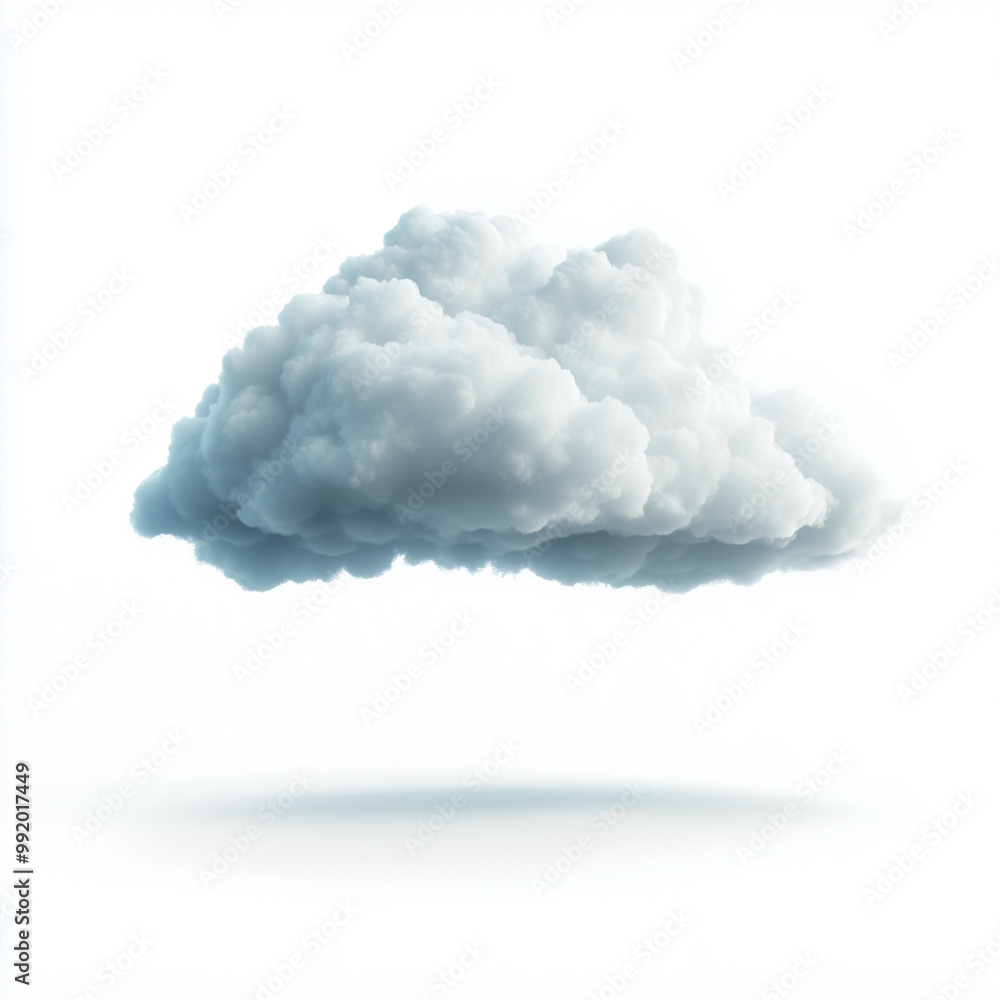 white fluffy cloud isolated on white background white fluffy cloud isolated on white background
