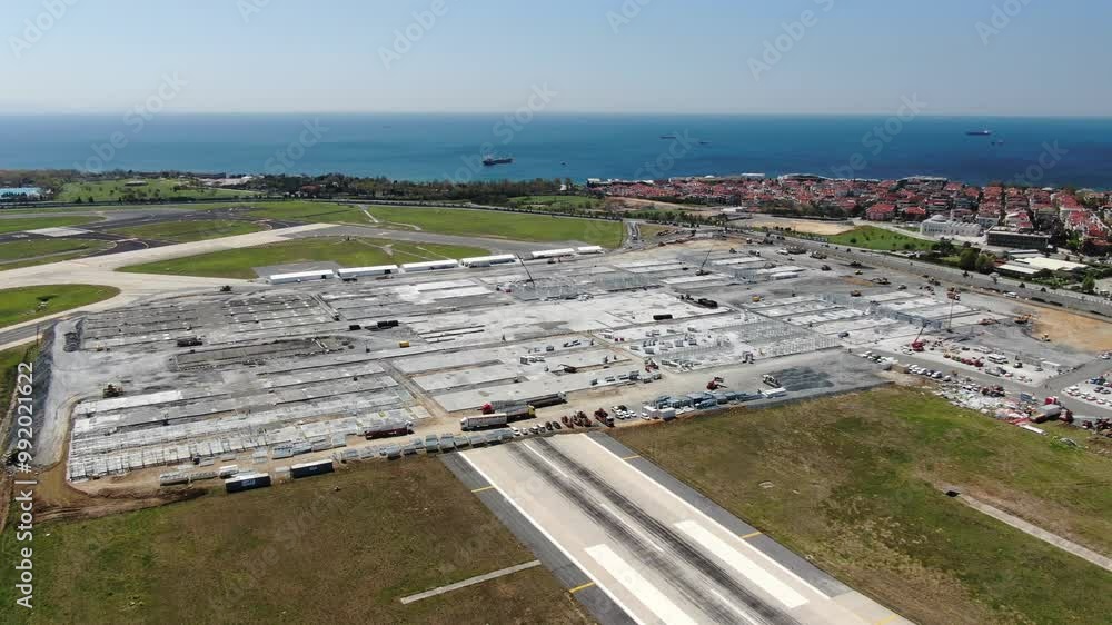Airplanes in the pandemic, aerial shooting, Ataturk airport aerial shooting Airplanes in the pandemic, aerial shooting, Ataturk airport aerial shooting