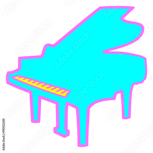 I Love Great Piano Music Heart Life Play Daily Routine Pianist Freak Keyboard Keys Classical Instrument Listening Party Fun Sound Club Dancing Bass Playing Band Hobby Dance Floor Lover