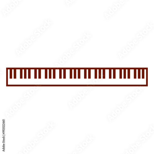 Grand Piano Organ Synthesizer Keyboard Music Logo Design Lover Art Vector Illustration Card T-Shirt Poster Sticker Graphic Print Decorative Drawing Isolated Logo Decoration Symbol Creative Cool Style
