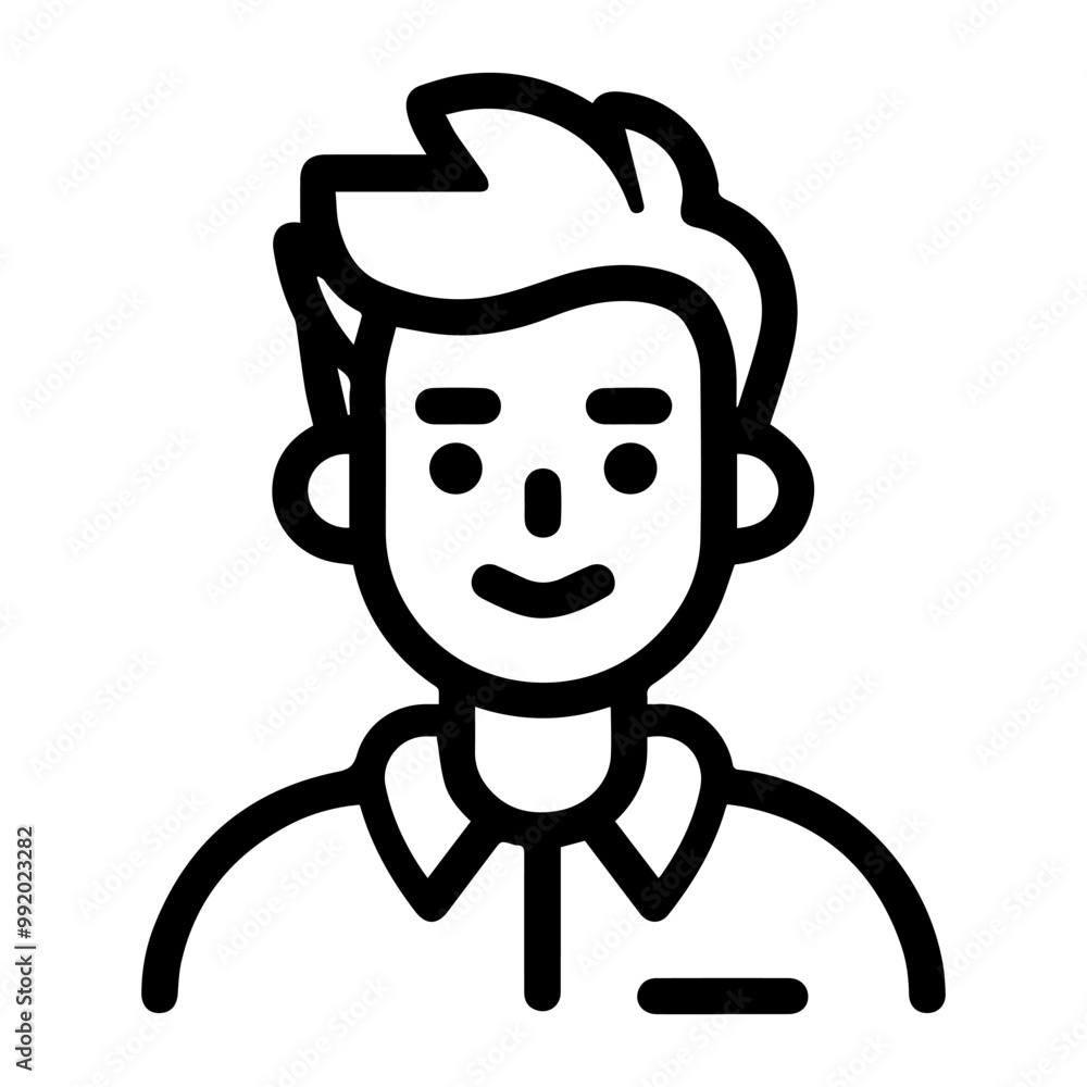 dealer icon or modern line symbol. Vector line art and icon design with bold outline. Black and white Pixel Perfect minimalistic symbol isolated white background. Silhouette simple thin sign dealer icon or modern line symbol. Vector line art and icon design with bold outline. Black and white Pixel Perfect minimalistic symbol isolated white background. Silhouette simple thin sign