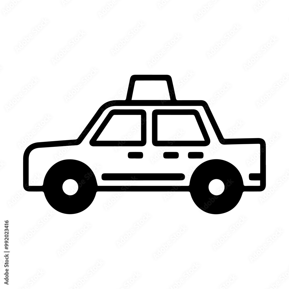 taxi icon or modern line symbol. Vector line art and icon design with bold outline. Black and white Pixel Perfect minimalistic symbol isolated white background. Silhouette simple thin sign taxi icon or modern line symbol. Vector line art and icon design with bold outline. Black and white Pixel Perfect minimalistic symbol isolated white background. Silhouette simple thin sign