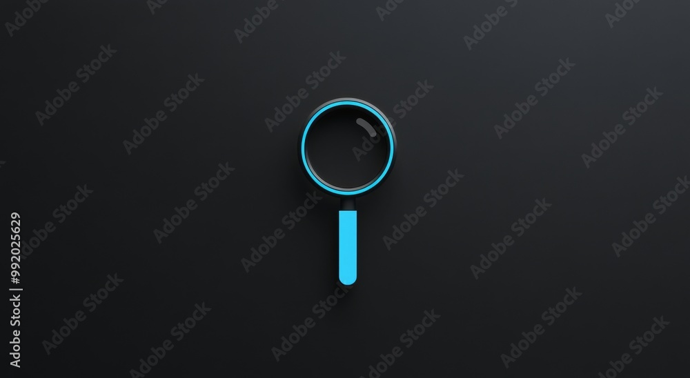 Minimalistic web search bar with a magnifying glass icon, designed against a black background, featuring a soft blue color theme for a friendly and modern data technology feel.
Minimalistic web search bar with a magnifying glass icon, designed against a black background, featuring a soft blue color theme for a friendly and modern data technology feel.