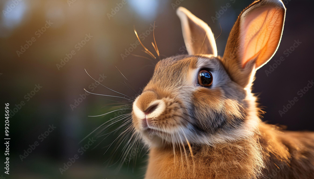 Fototapeta premium Close-Up of a Rabbit