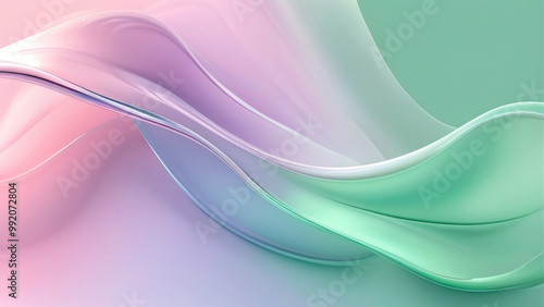 Wallpaper Mural Liquid-Inspired Wallpaper: Soft Flowing Patterns Torontodigital.ca