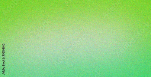 Green white abstract gradient shape on background dark noise grainy texture