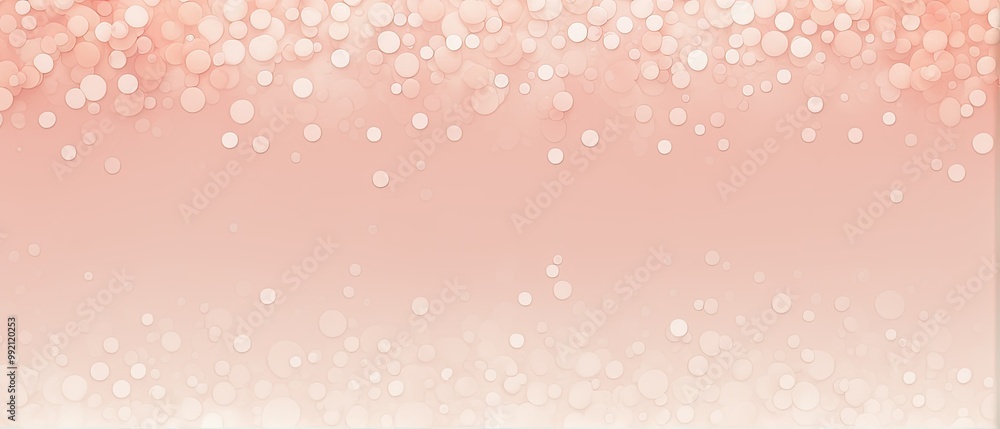 Abstract Pink Background with White Circles Abstract Pink Background with White Circles