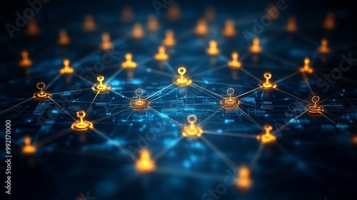 this Organizational chart and team concept visual, representing networking and structured team dynamics.