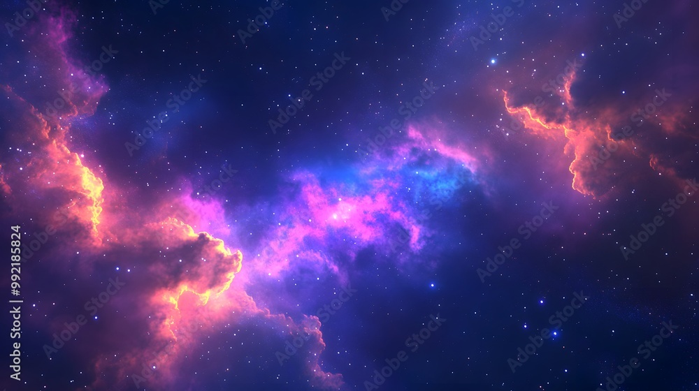 A Cosmic Landscape of Stars and Nebulae A Cosmic Landscape of Stars and Nebulae