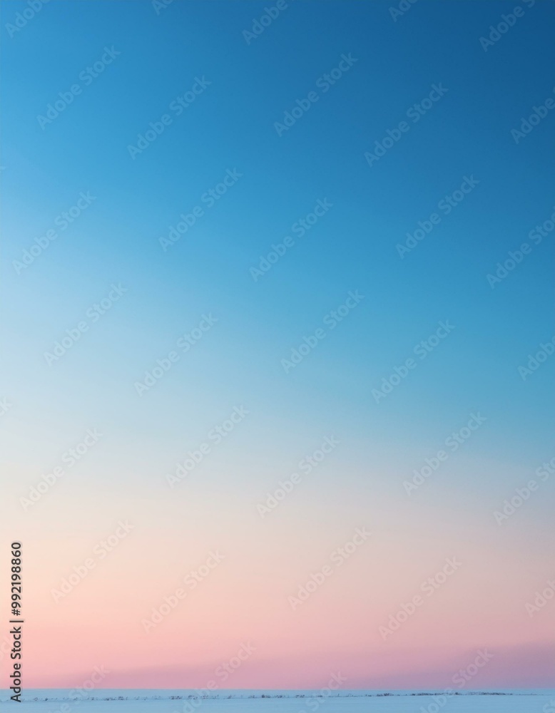 Fototapeta premium Serene Sky Gradient at Dusk - Calm Nature Background