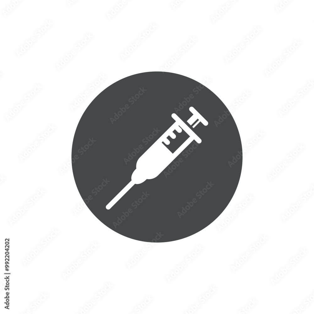 vector templete medical syringe flat design. vector templete medical syringe flat design.