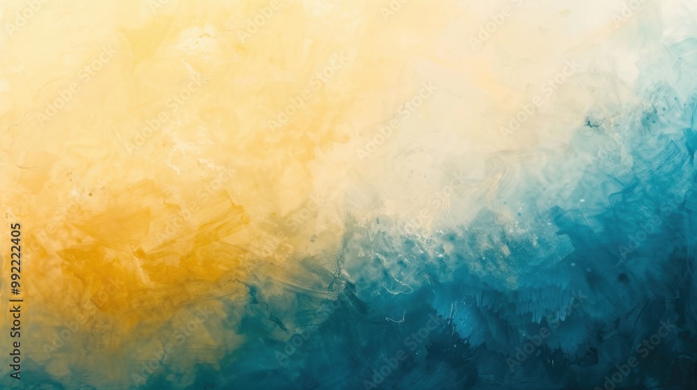 Abstract pastel gradient with gentle shades of yellow and blue, blending together for a warm and calming aesthetic Abstract pastel gradient with gentle shades of yellow and blue, blending together for a warm and calming aesthetic