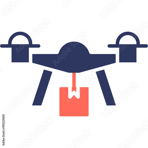 Drone Delivery Icon