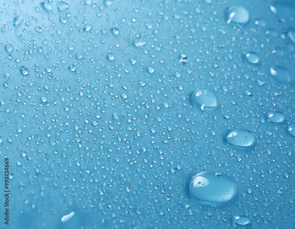 Cool blue plain background with clear depth of field for a refreshing look Cool blue plain background with clear depth of field for a refreshing look