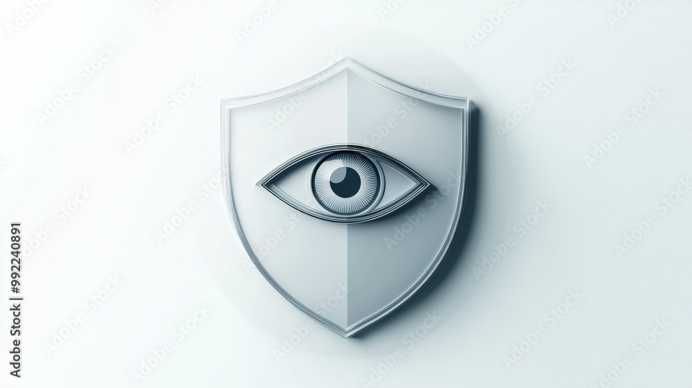 Eye Icon for Security Monitoring Eye Icon for Security Monitoring