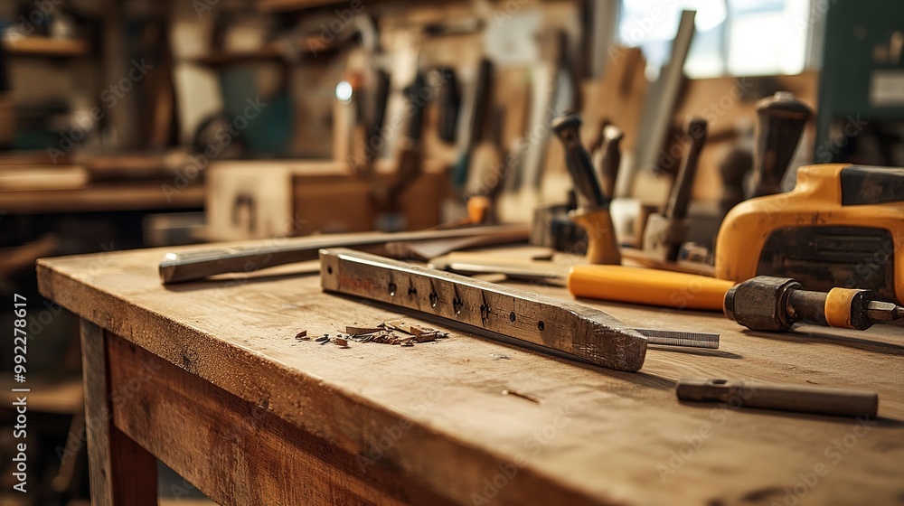 A skilled carpenter meticulously shaping wood in a well-organized workshop, surrounded by tools and materials. A skilled carpenter meticulously shaping wood in a well-organized workshop, surrounded by tools and materials.