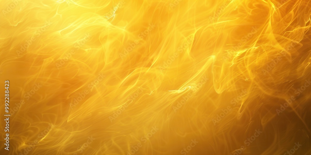 Obraz premium Sunny Delight. Warm and vibrant yellow background with soft lighting on a high detailed plain...