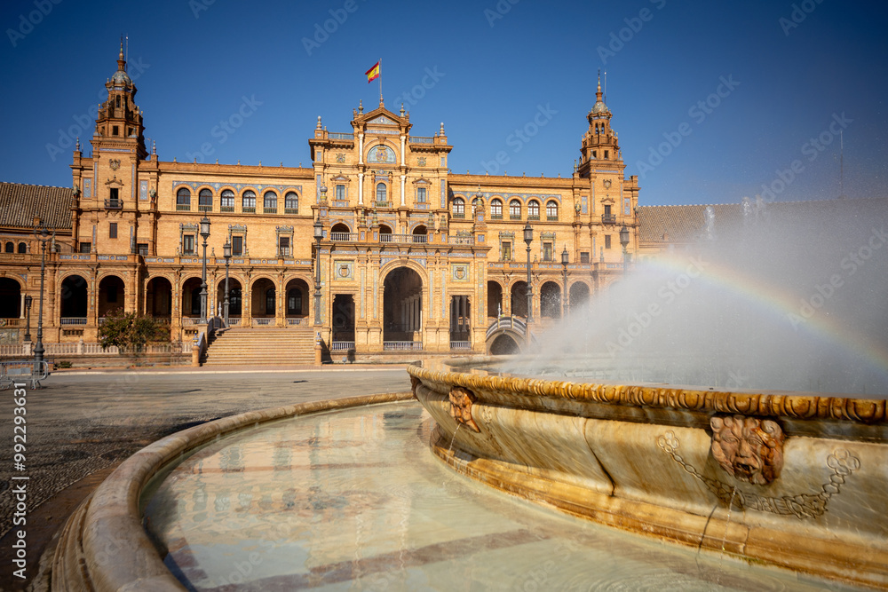 Naklejka premium Praça Espanha