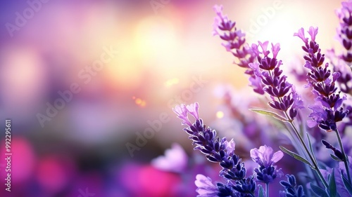 A purple flower with a purple background