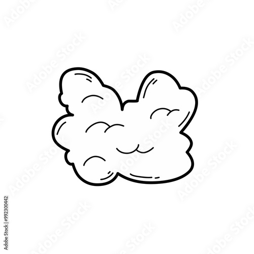 hand drawn clouds