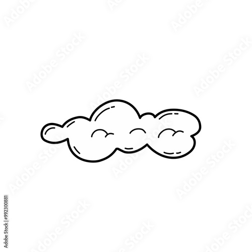 hand drawn clouds