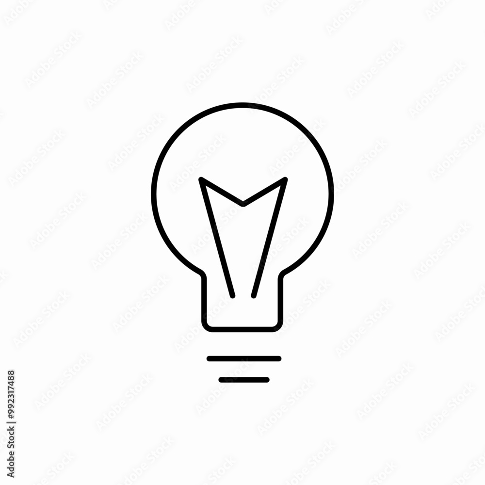 lamp light icon sign vector lamp light icon sign vector