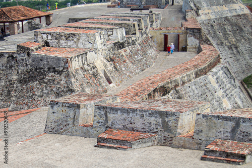 Castillo San Felipe de Barajas at Cartagena-Colombia photo